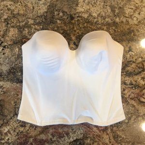 White Long-Line Bra Size 40DD